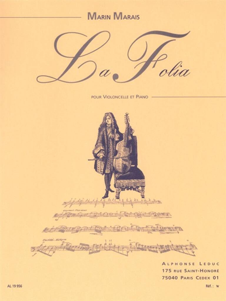MARIN MARAIS: LA FOLIA (CELLO/PIANO)