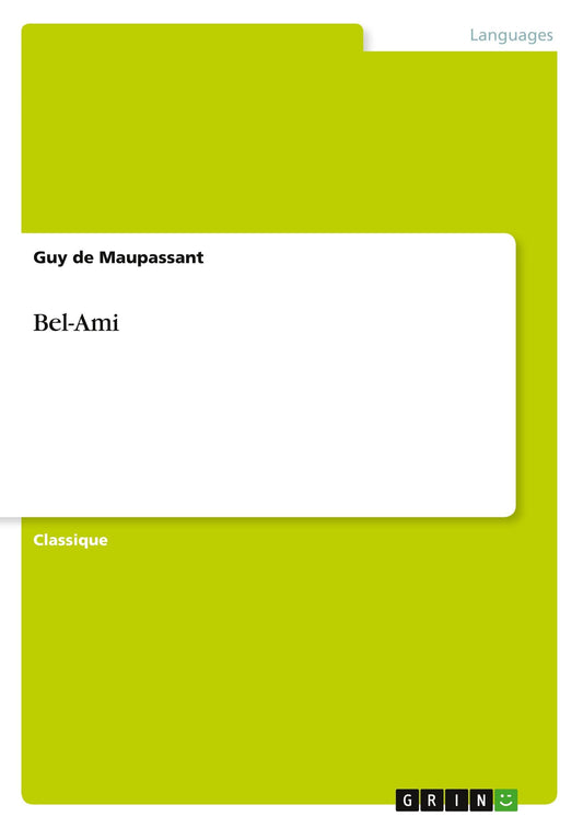 Bel-Ami (French Edition)