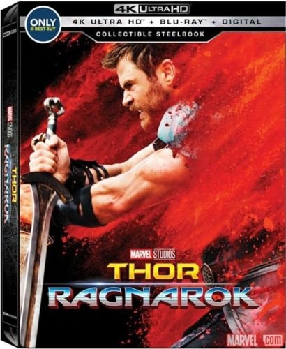 Thor Ragnarok 4K Ultra HD Blu-ray Steelbook