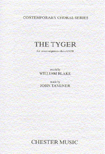 John Tavener: The Tyger (13-Part Choir). Partitions pour SATB