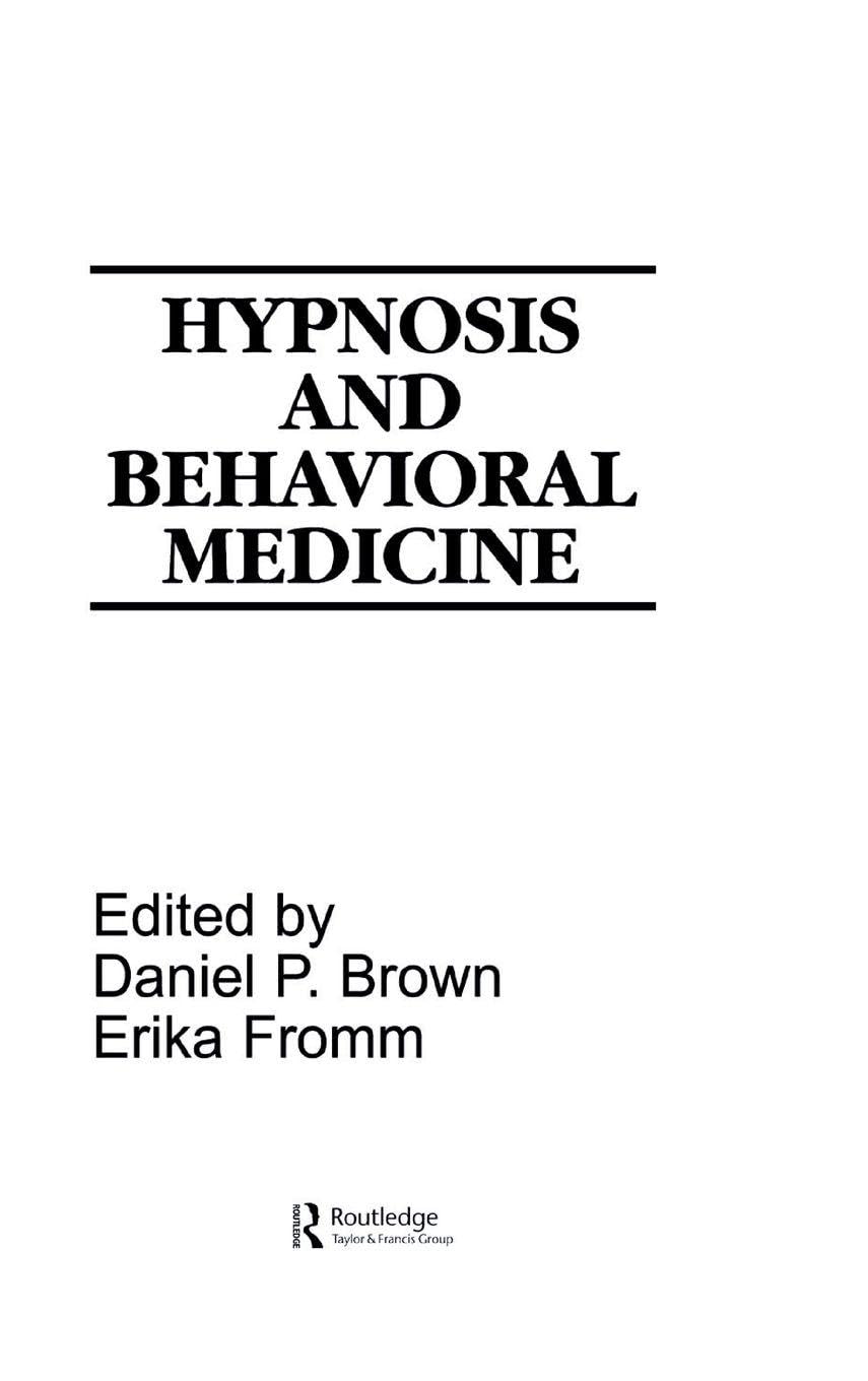 Hypnosis and Behavioral Medicine