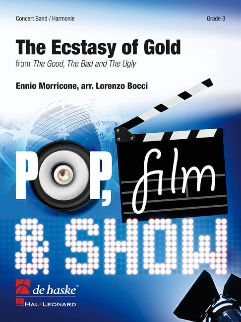 THE ECSTASY OF GOLD CONCERT BAND/HARMONIE -PARTITION+PARTIES SEPAREES
