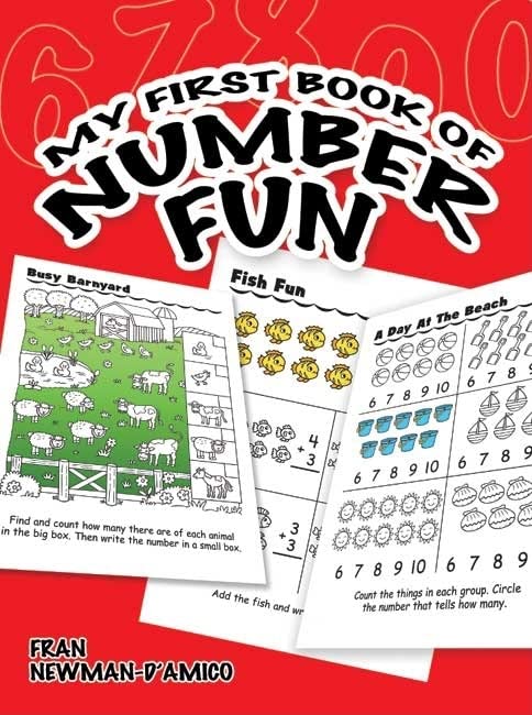 My First Book of Number Fun (Dover Kids Activity Books)