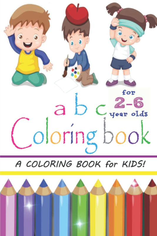 Coloring Book For Kids Cool Coloring: 72 Everyday Things and Animals to Color and Learn | For Toddlers and Kids ages 2,3