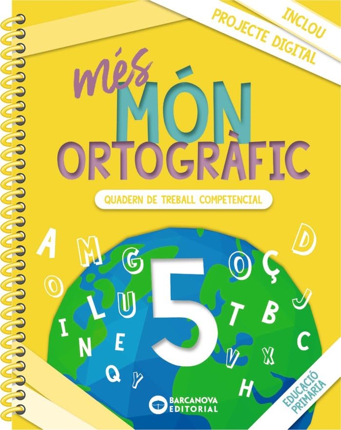 més Món ortogràfic 5: Quadern de treball de Competències bàsiques