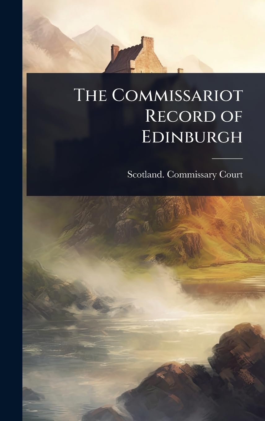 The Commissariot Record of Edinburgh