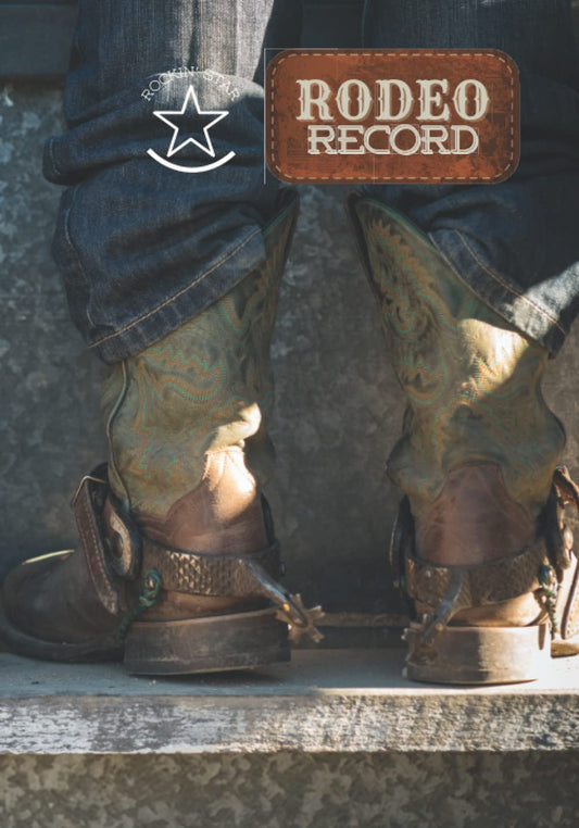 Rockin' Star Rodeo Record: Cowboy, Cowgirl, Event, Entries, Expense, Travel, Vehicle, Horse, Livestock, Vet, Farrier, Feed, Logbook, Notebook, ... Spurs, Chutes, Rough Stock, Gift, Present