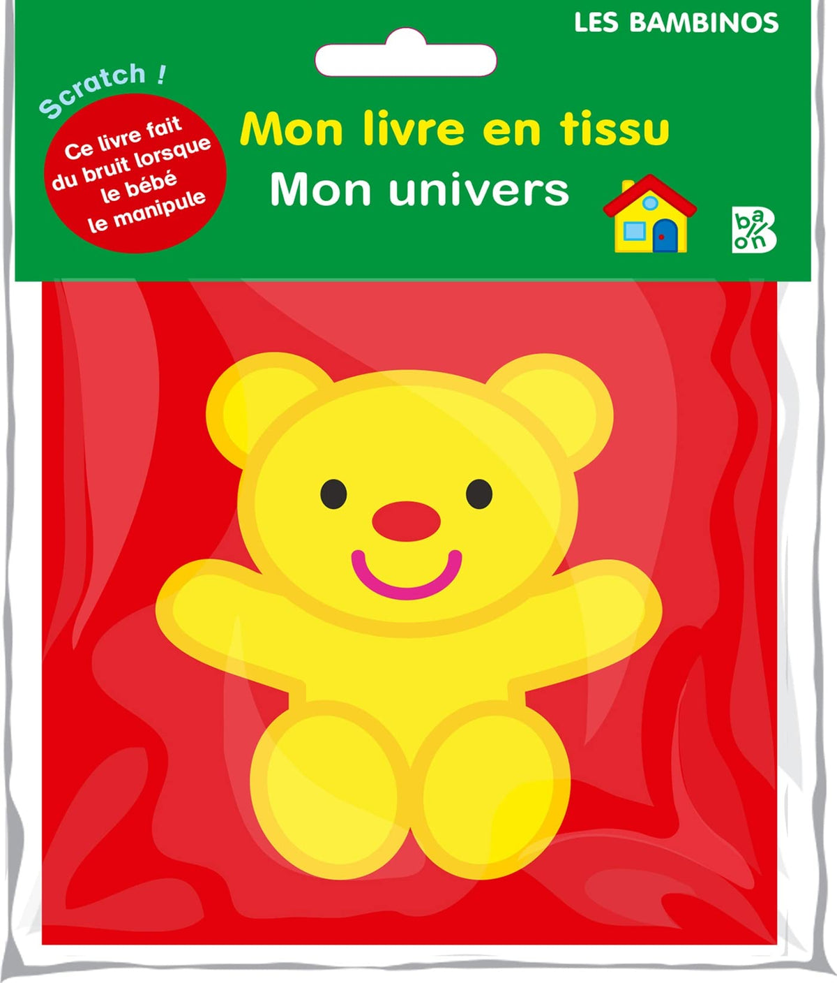 Mon livre en tissu - Mon univers