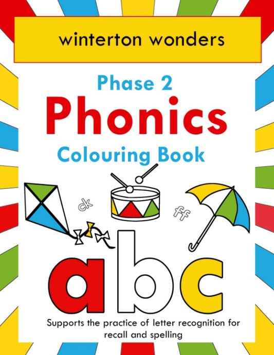 Phase 2 Phonics Colouring Book
