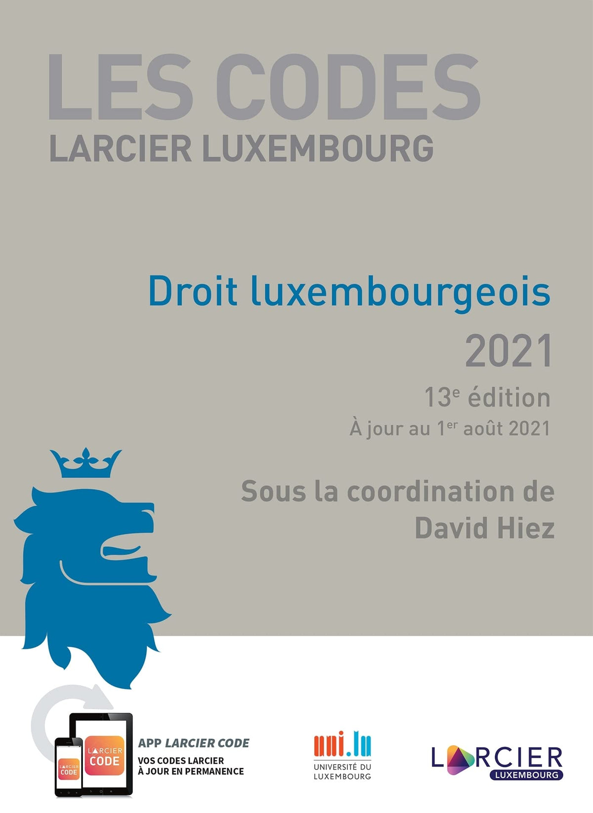Code Droit luxembourgeois 2021