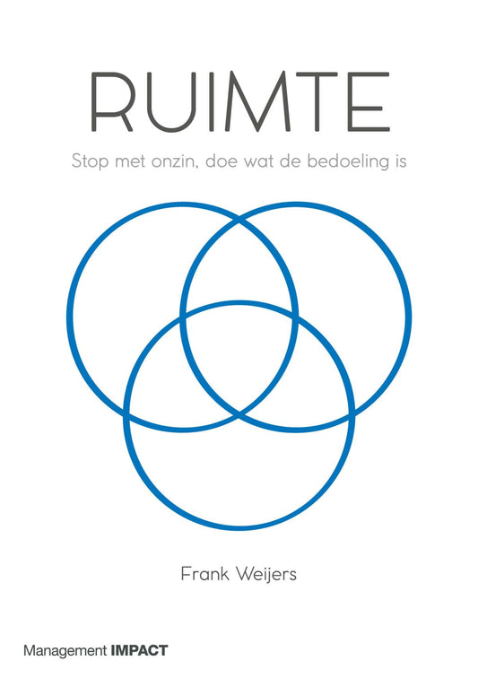 Ruimte: stop met onzin, doe wat de bedoeling is