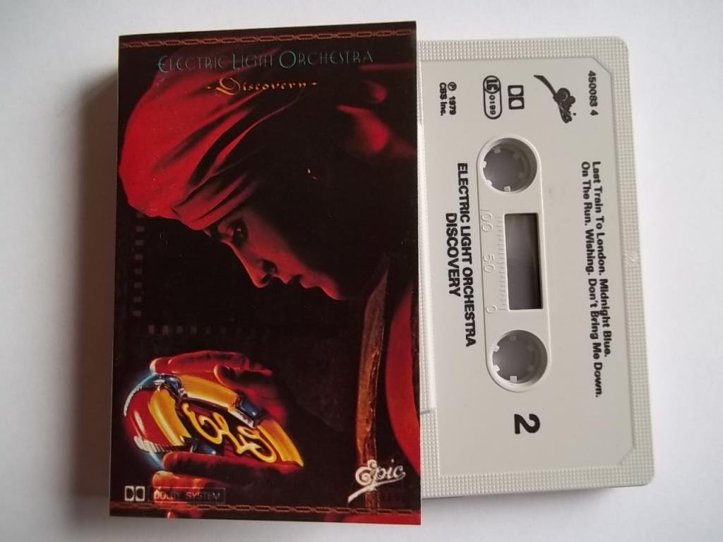 ELECTRIC LIGHT ORCHESTRA (ELO) Discovery cassette