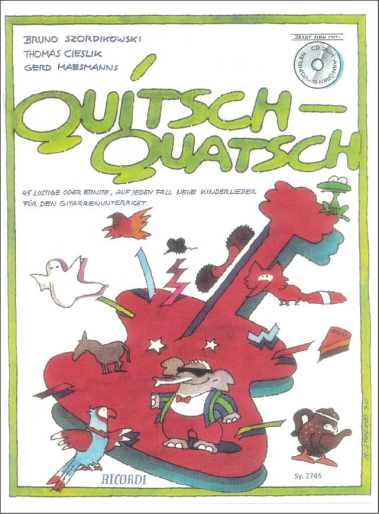 QUITSCH-QUATSCH - BUCH UND CD GUITARE +CD