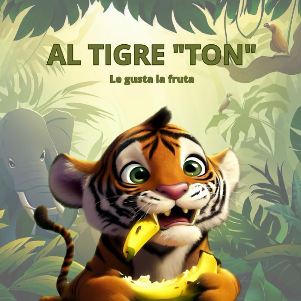 Al Tigre Ton le gusta la fruta: Cuento infantil para niños de 2 a 6 años, para aprender a apreciar sus diferencias. (Spanish Edition)