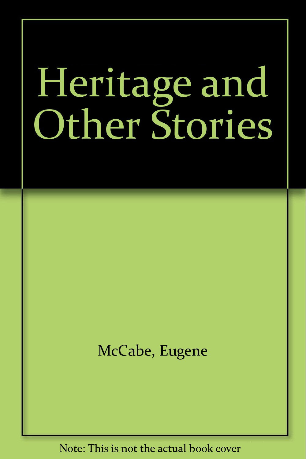 Heritage, and other stories
