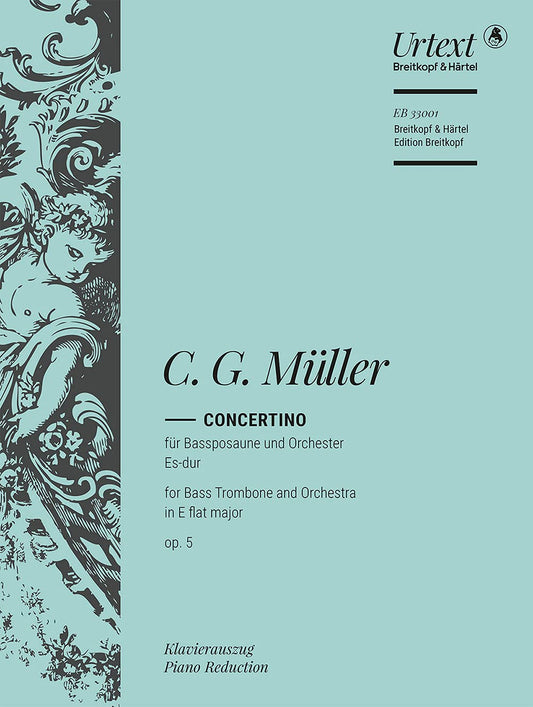 Müller: Concertino in E-flat Major, Op. 5 (Solo Part with Piano Reduction)