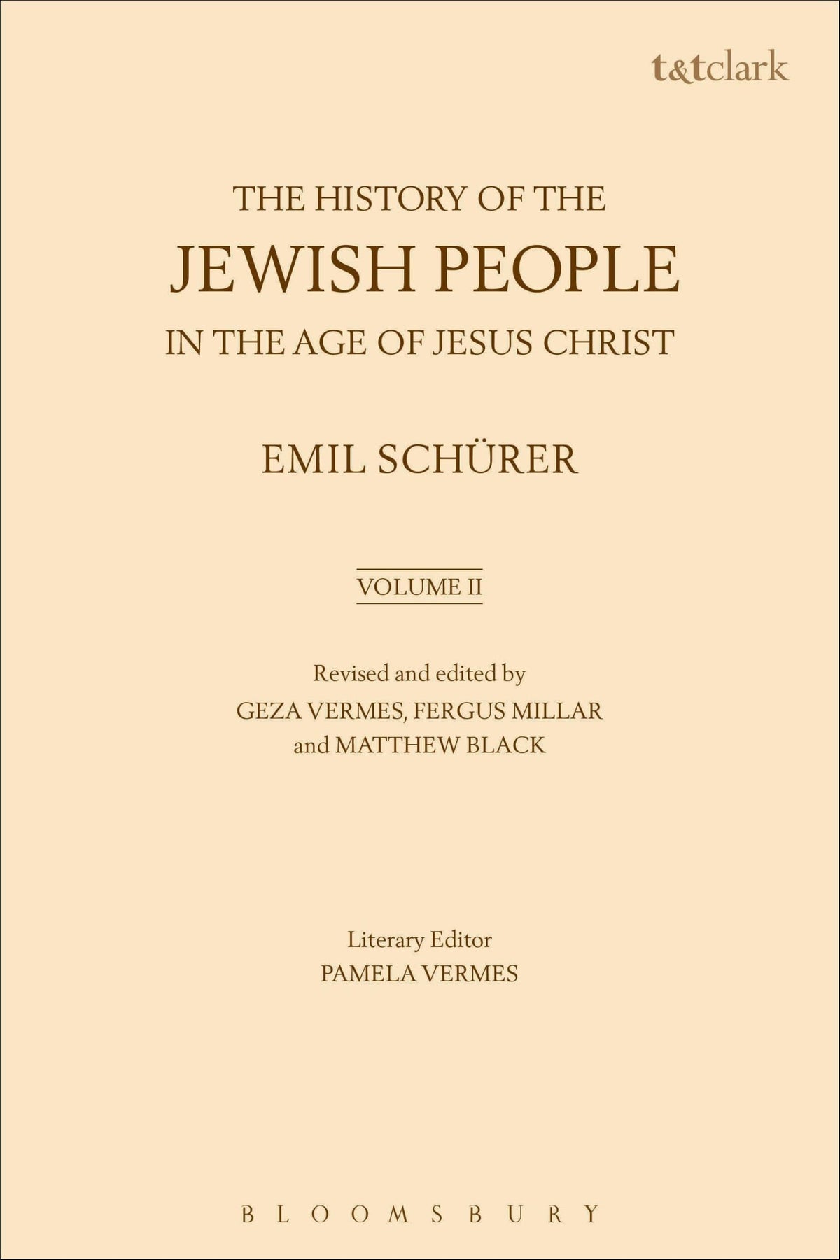The History of the Jewish People in the Age of Jesus Christ: Volume 2