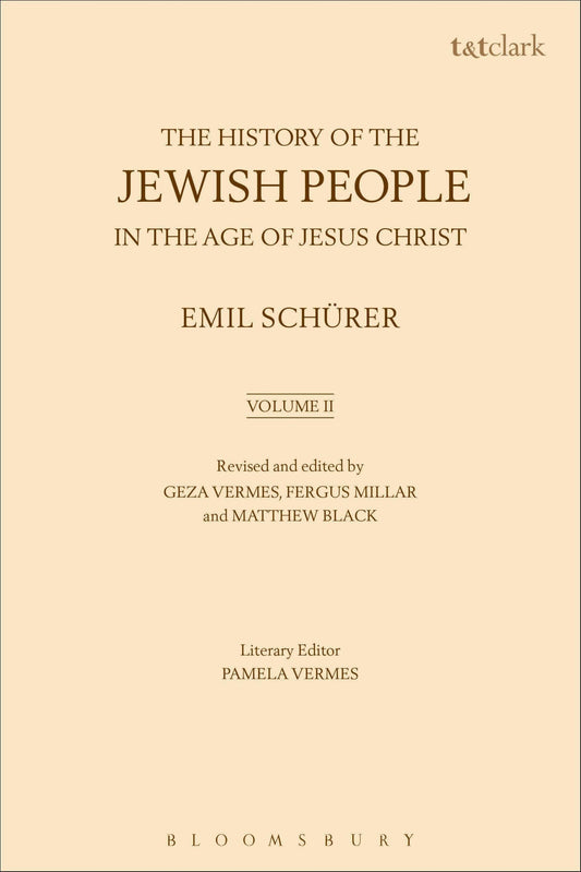 The History of the Jewish People in the Age of Jesus Christ: Volume 2