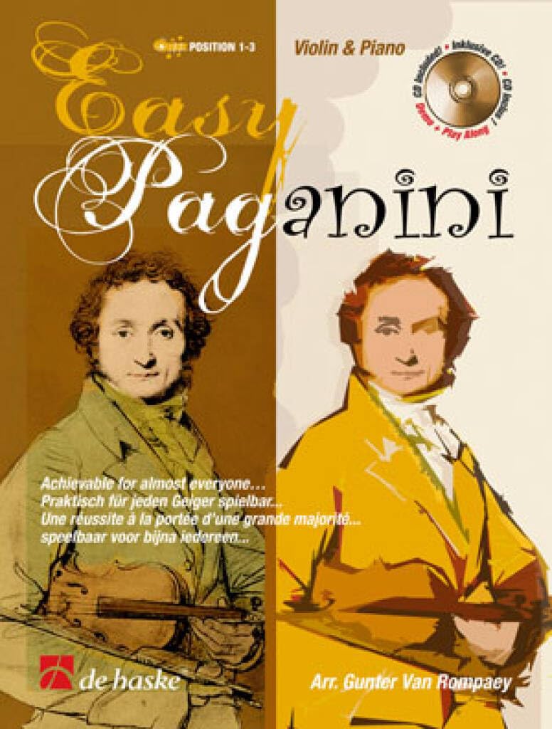 Easy Paganini Violon+2cds
