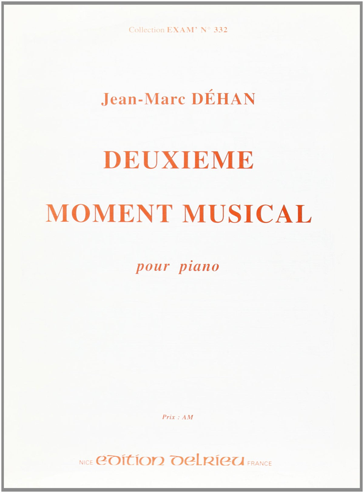 Dehan: Moment musical No. 2