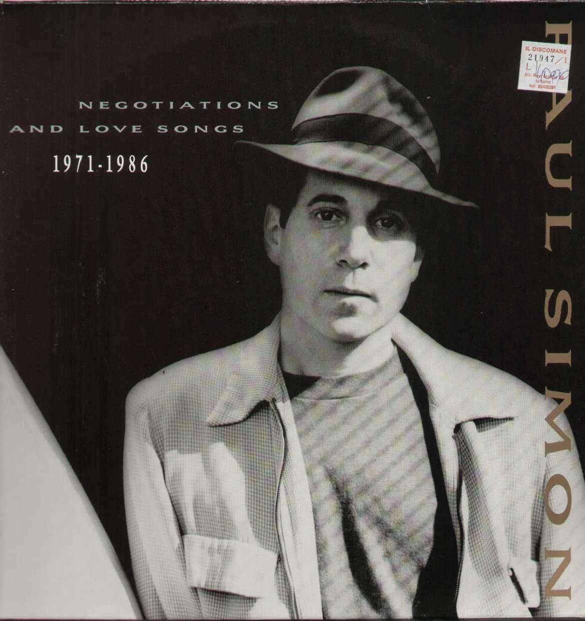 Negotiations & Love Songs: 1971-1986