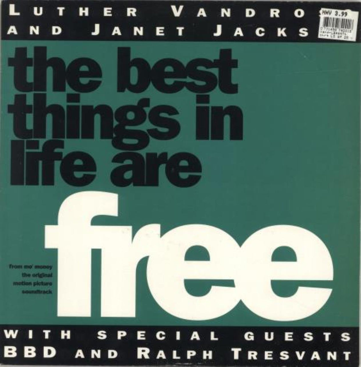 Luther Vandross & Janet Jackson / The Best Things In Life Are Free