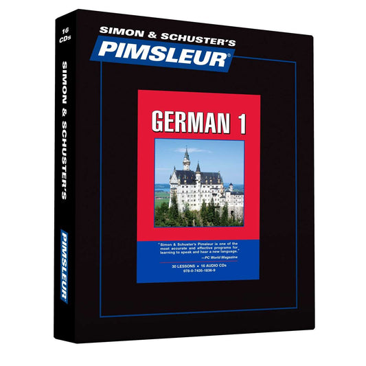 Pimsleur German Level 1 CD: Learn to Speak and Understand German with Pimsleur Language Programs (1) (Comprehensive)