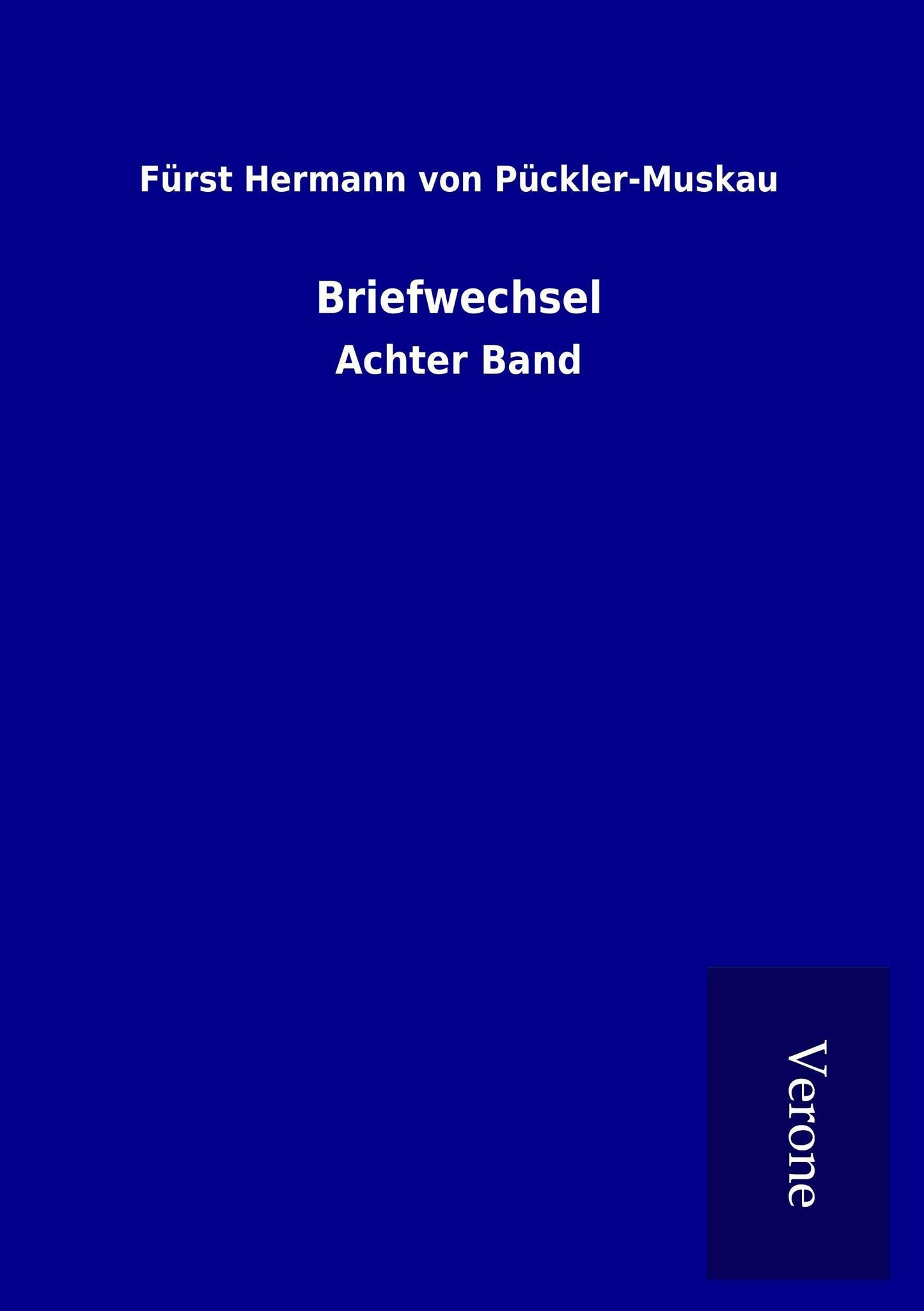 Briefwechsel: Achter Band
