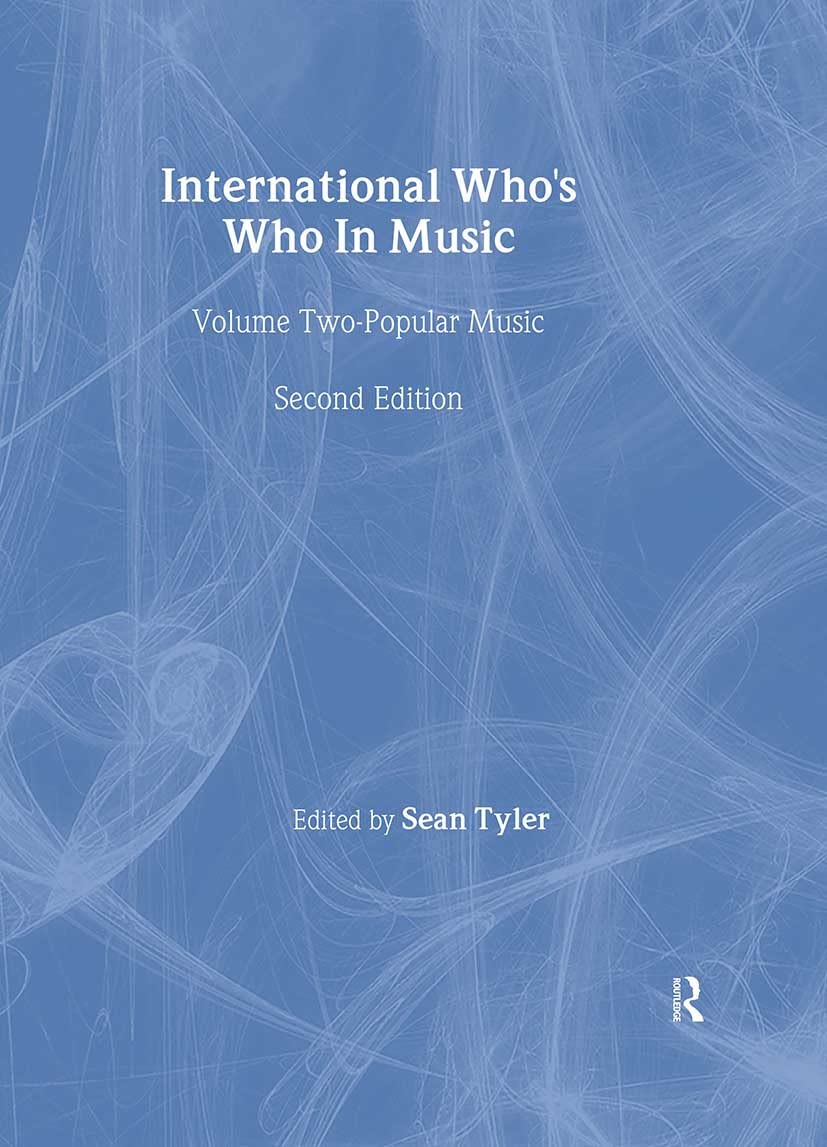 International Who's Who In Music (INTERNATIONAL WHO'S WHO IN POPULAR MUSIC)