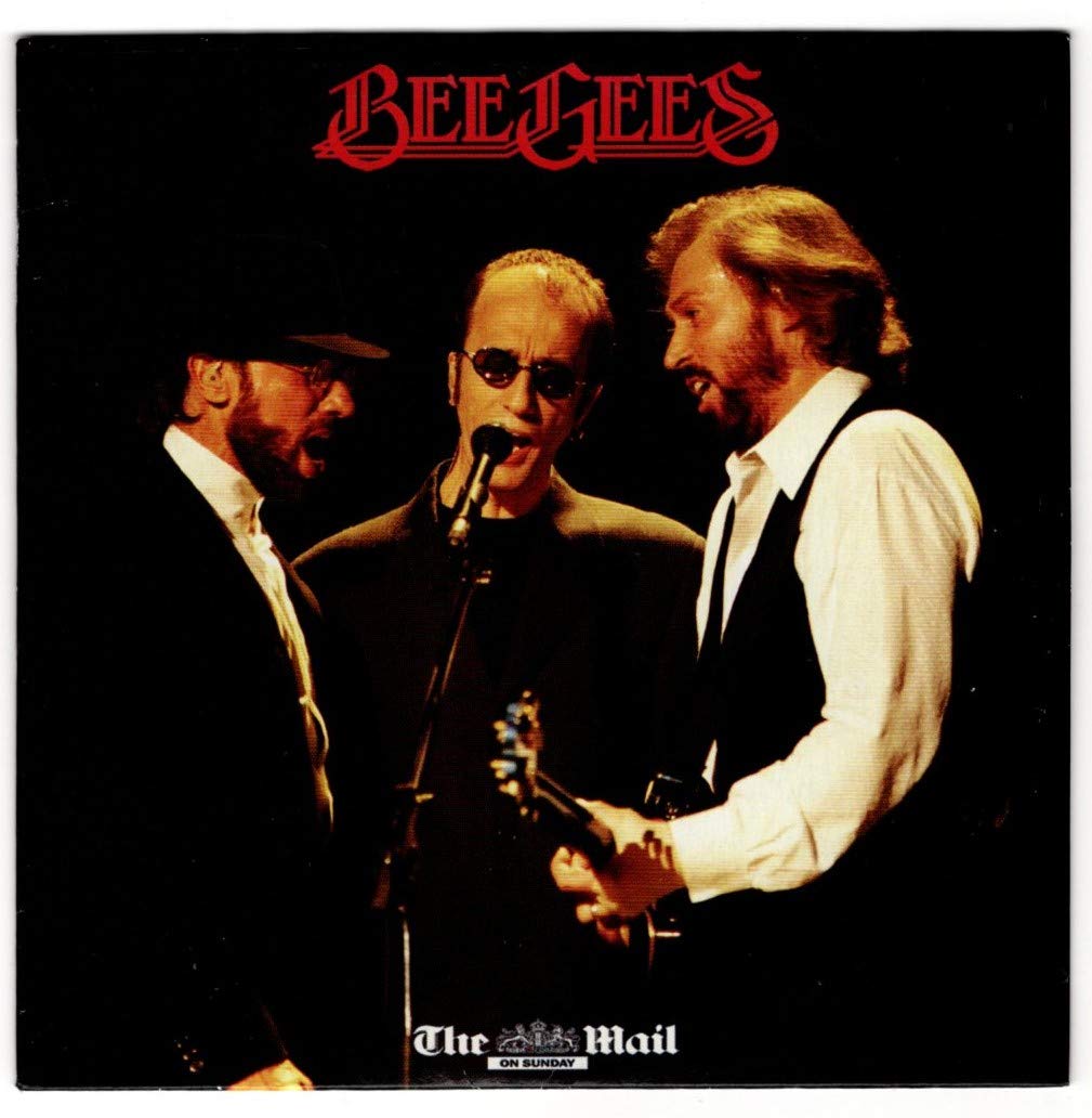 Bee Gees - 12 Live Tracks - Rare Promotional CD By The Mail On Sunday