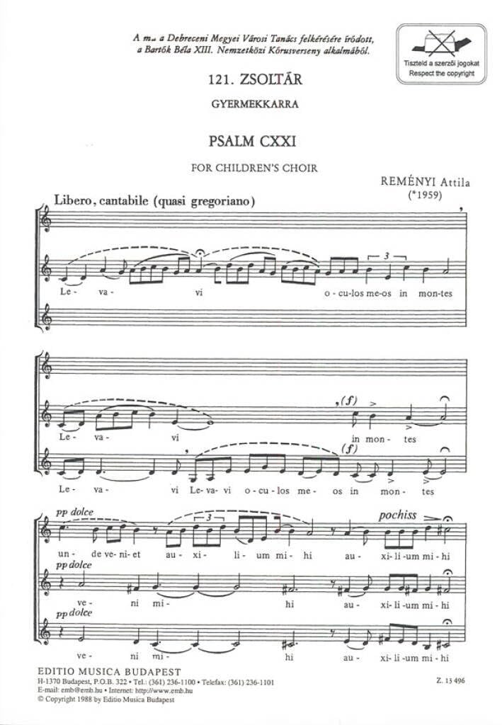 PSALM 121 CHANT
