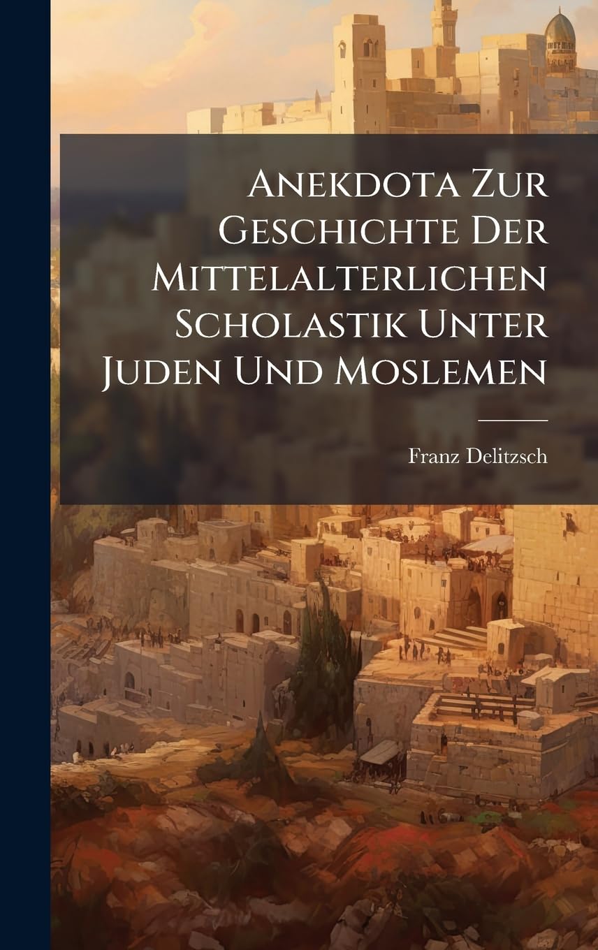 Anekdota Zur Geschichte Der Mittelalterlichen Scholastik Unter Juden Und Moslemen (Afrikaans Edition)