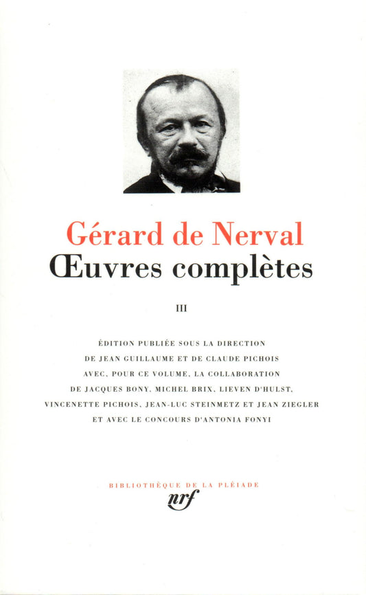 Oeuvres Completes 3 - (Bibliotheque de la Pleiade) (French Edition)