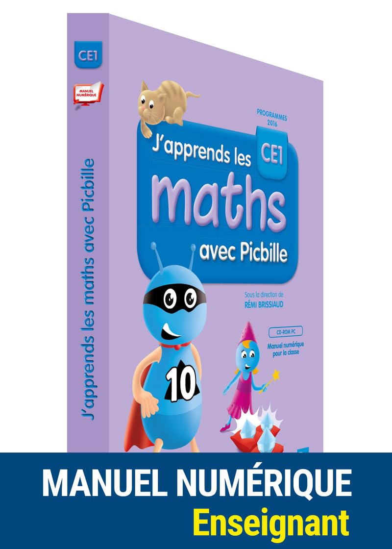 J'apprends les maths CE1 2016 - CD-ROM (pour PC)