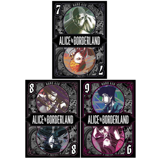 Alice in Borderland Volume 7-9 Collection 3 Books Set By Haro Aso