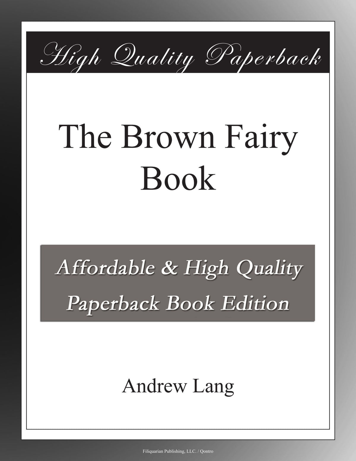 The Brown Fairy Book