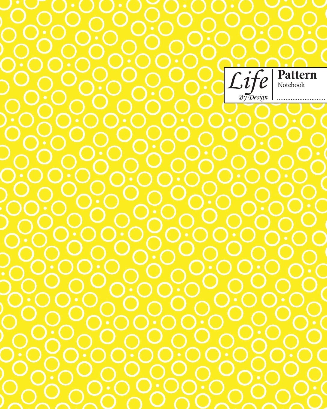 Ringed Dots Pattern Composition Notebook