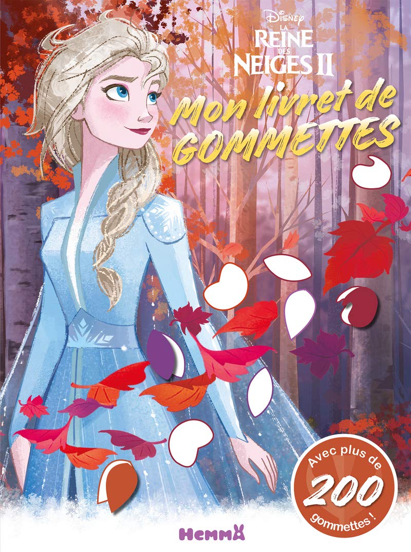 Disney La Reine des Neiges 2 Mon livret de gommettes