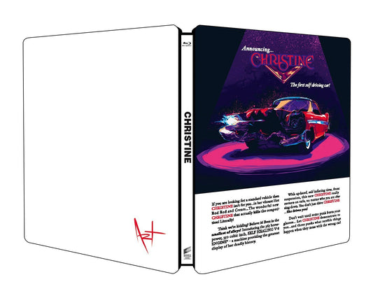 Christine Project Pop Art Limited Edition Steelbook (Blu Ray + Digital HD)