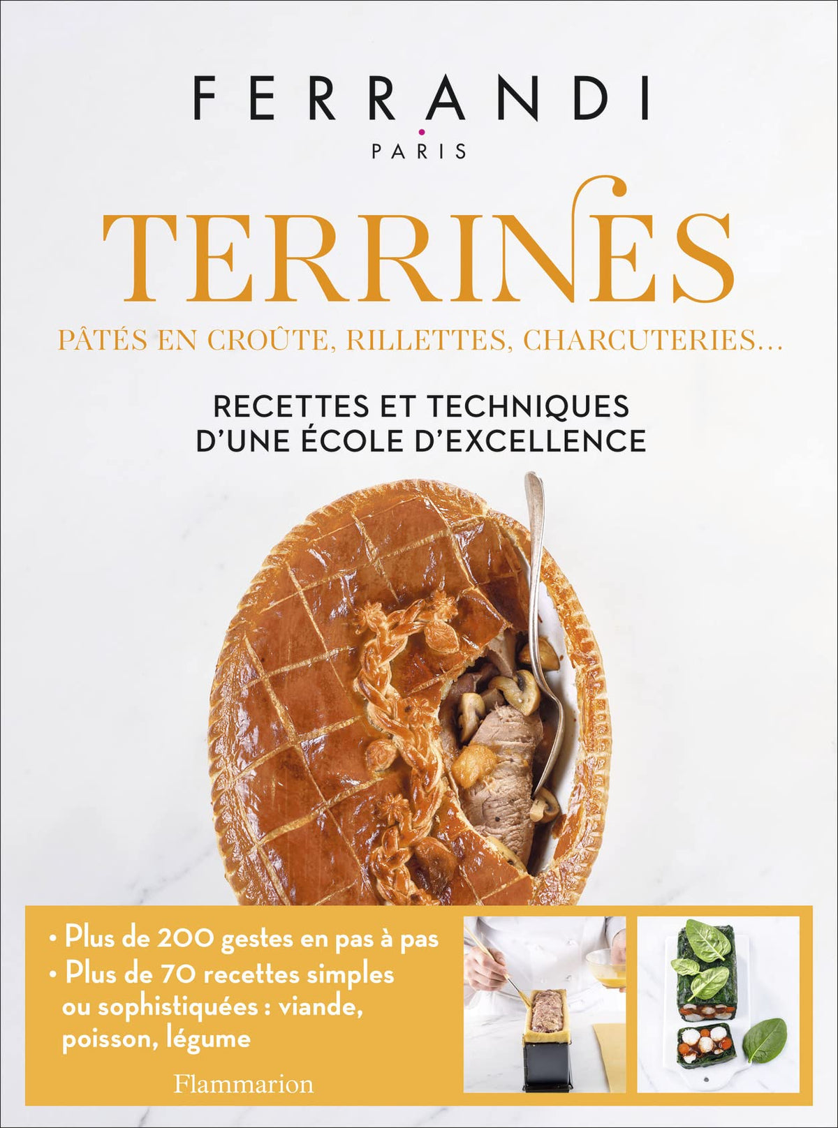 Terrines : pâtés en croûte, rillettes, charcuteries...: Recettes et techniques d'une école d'excellence