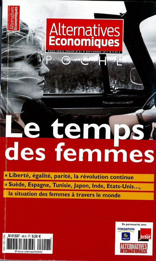 alternatives economiques;alternatives economiques hors-serie poche;le temps des femmes;liberte egalite parite la revolution continue;la situation des femmes a travers le monde