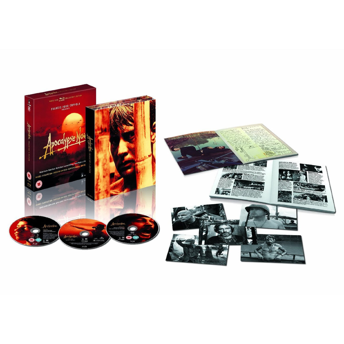 Apocalypse Now: Collector's Edition & Hearts of Darkness + Blu-Ray Exclusive Special Features + Collectable Booklet And Original Press Notes/Art Cards