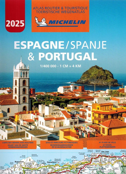 Atlas 2025 -Espagne & Portugal- Atlas Routier et Touristique