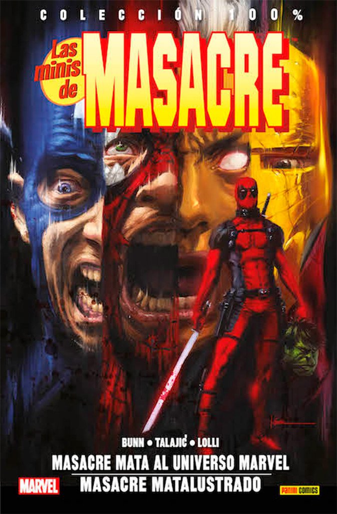 LAS MINIS DE MASACRE 2: MASACRE MATA AL UNIVERSO MARVEL