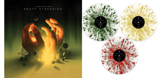 Death Stranding (Original Score) - Exclusive Limited Edition Clear With Gold, Black & Red Splatter Colored 3x Vinyl LP