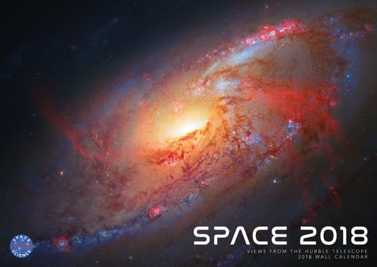 Space 2018 Wall Calendar: Views from the Hubble Telescope