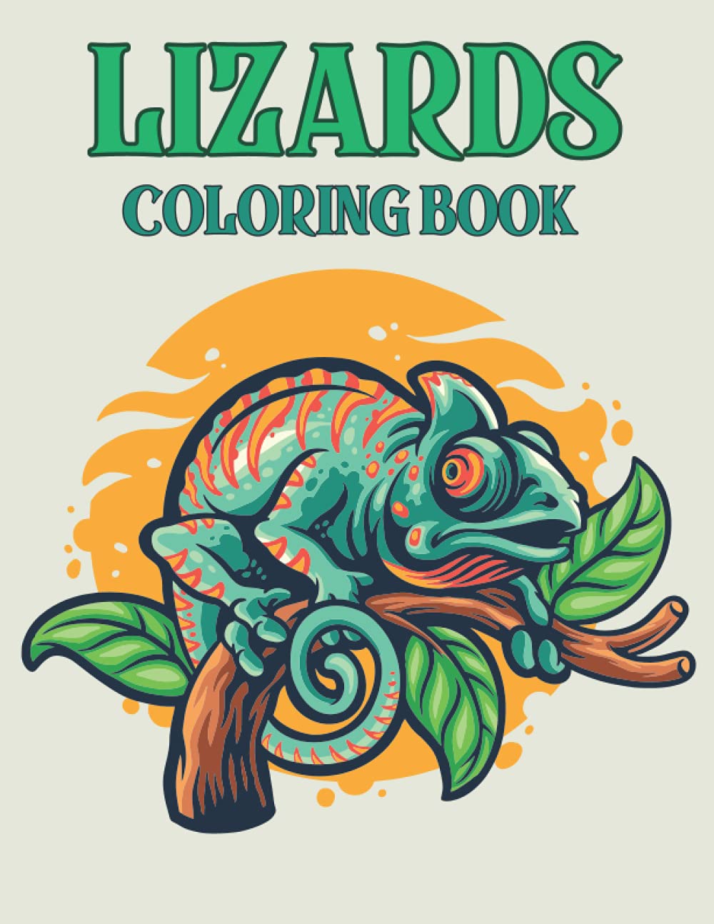 Lizards Coloring Book: Stress Relieving Design Geckos and Lizards Coloring Book for Kids - Funny Activity Book Gifts for Lizard Lovers, Lizard Gifts f
