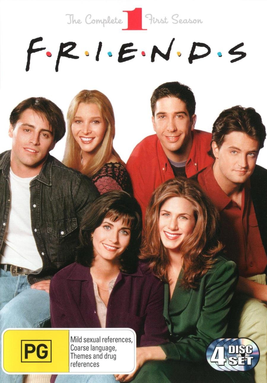 Friends Season 1 | 4 Discs | NON-USA Format | PAL | Region 4 Import - Australia
