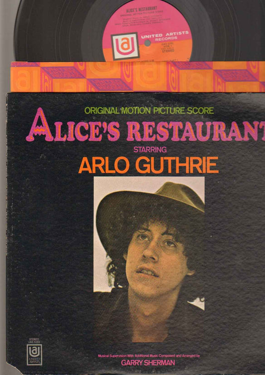Arlo Guthrie - Alice's Restaurant Original Motion Picture Score - LP vinyl