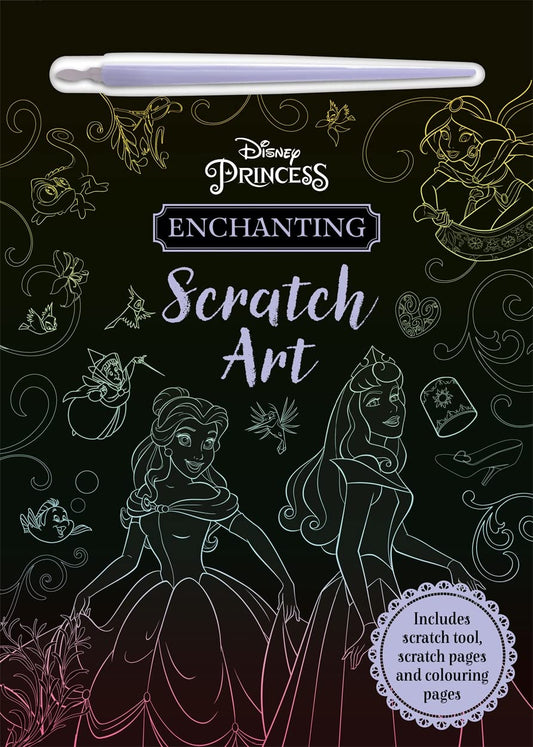 Disney Princess: Enchanting Scratch Art (Young Adult Scratch & Colour)
